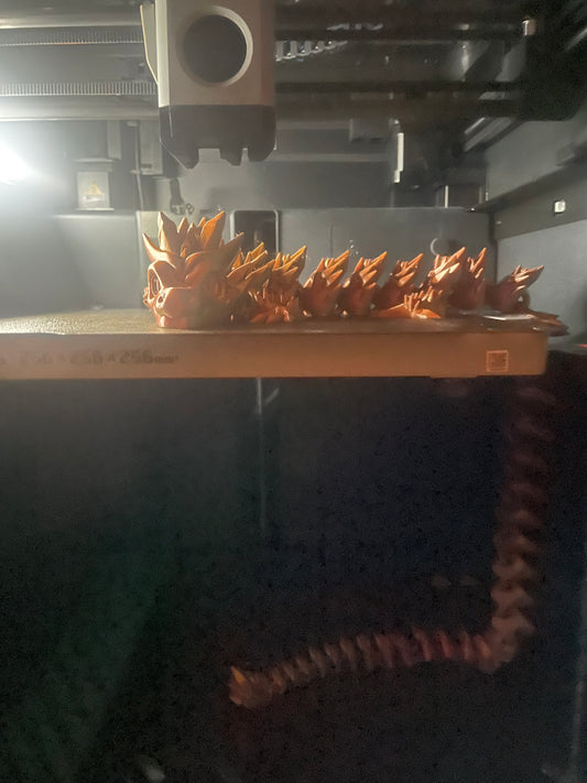 articulated tricolor dragon