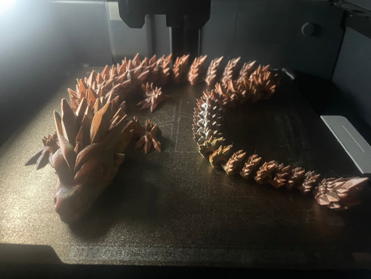articulated tricolor dragon